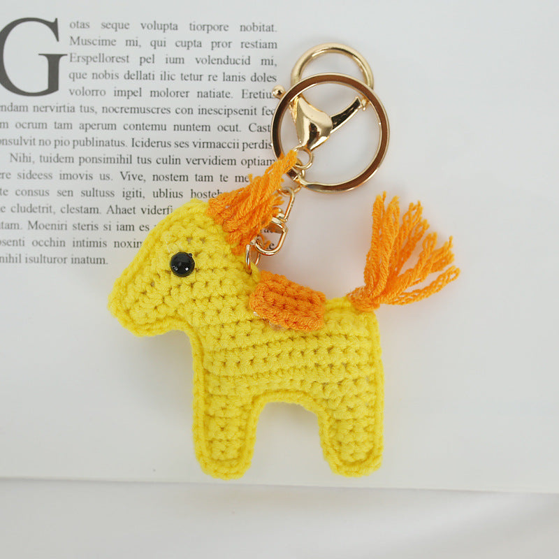 Wholesale Yarn Knitted Keychains